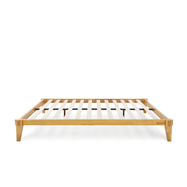 Oliver Jamerian Solid Wood Platform Bed Frame Without Headboard